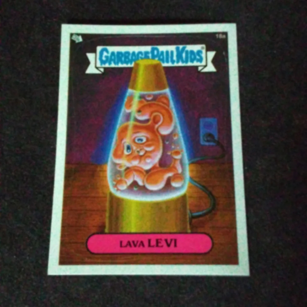2004 TOPPS GARBAGE PAIL KIDS LAVA LEVI COLLECTOR CONDITION
